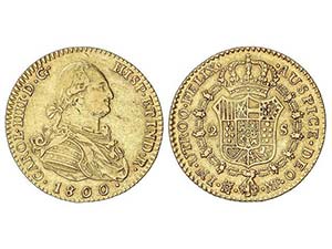 Charles IV - 2 Escudos. 1800/790. MADRID. ... 
