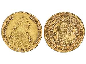 Charles IV - 2 Escudos. 1801/791. MADRID. ... 