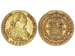 Charles IV - 4 Escudos. 1791. MADRID. M.F. ... 