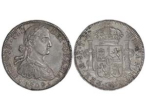 Ferdinand VII - 8 Reales. 1809. MÉXICO. ... 