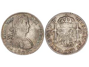Ferdinand VII - 8 Reales. 1809. MÉXICO. ... 