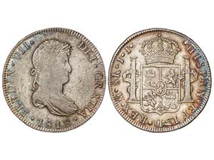 Ferdinand VII - 8 Reales. 1818. MÉXICO. ... 