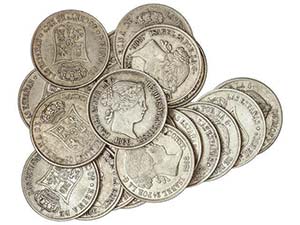 Elisabeth II - Lote 20 monedas 40 Céntimos ... 