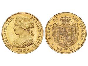 Elisabeth II - 10 Escudos. 1868 (*18-68). ... 