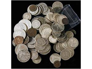 Lote 87 monedas 1 (10), 2 (5), 50 Céntimos ... 