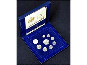 Serie 9 monedas 1 a 2.000 Pesetas. 2000 y ... 