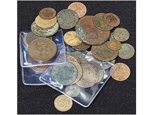 Lote 36 monedas Cobre. Siglo XIX y XX. AE y ... 