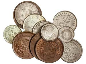 China - Lote 12 monedas 1, 5, 10 (2), 20 (5) ... 