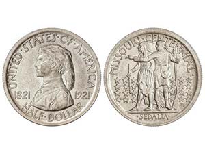 United States of America - 1/2 Dólar. 1921. ... 