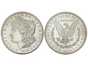 United States of America - 1 Dólar. 1885-S. ... 