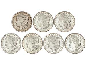 United States of America - Lote 7 monedas 1 ... 