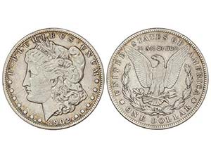 United States of America - 1 Dólar. 1902-S. ... 