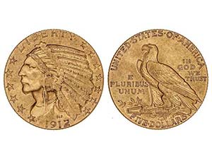 United States of America - 5 Dólares. 1912. ... 