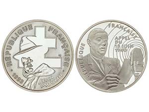 France - Lote 2 monedas 100 Francos. 1993 y ... 
