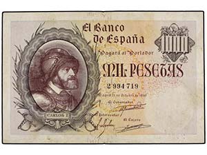 Estado Español - 1.000 Pesetas. 21 Octubre ... 