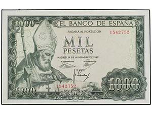 Estado Español - 1.000 Pesetas. 19 ... 