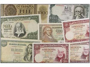 Lots of Banknotes from Estado Español - ... 