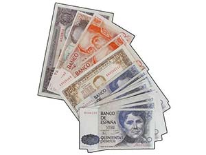 Lots of Banknotes from Juan Carlos I - Lote ... 