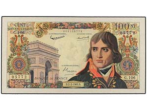 100 Francos. 1961. FRANCIA. Napoleón. (2 ... 