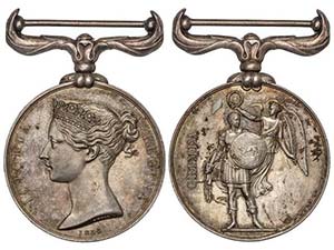 Medalla de Crimea. 1854. GRAN BRETAÑA. ... 