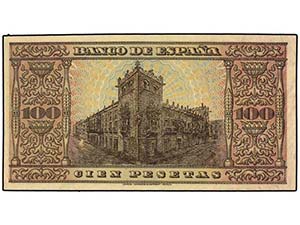 Estado Español - 100 Pesetas. 20 Mayo 1938. ... 