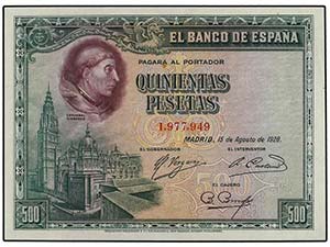 Lots of Banknotes from Alfonso ... 