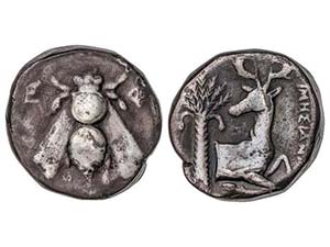 Tetradracma. 387-295 a.C. EFESO. JONIA. ... 