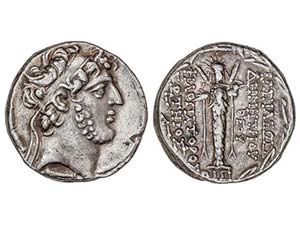 Tetradracma. 97-87 a.C. DEMETRIO III. SIRIA. ... 