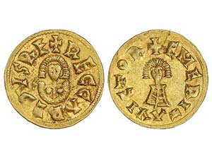 Triente. RECAREDO I (586-601 d.C.). EMERITA ... 