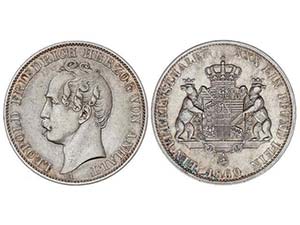 WORLD COINS: GERMAN STATES - Thaler. 1869-A. ... 