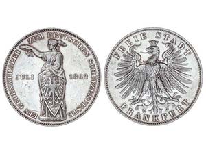 WORLD COINS: GERMAN STATES - Thaler. 1862. ... 
