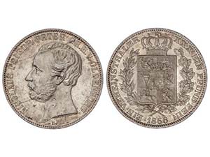 WORLD COINS: UNITED STATES - Thaler. 1866-B. ... 