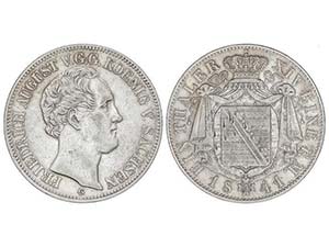 WORLD COINS: GERMAN STATES - Thaler. 1841-G. ... 