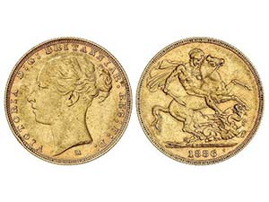 WORLD COINS: AUSTRALIA - Soberano. 1886-M. ... 