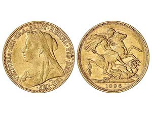WORLD COINS: AUSTRALIA - Soberano. 1896-M. ... 