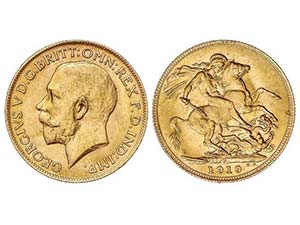 WORLD COINS: AUSTRALIA - Soberano. 1919-P. ... 