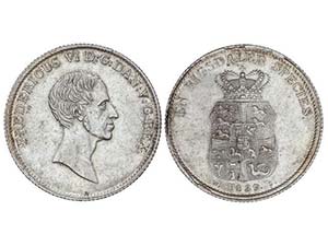 WORLD COINS: DENMARK - Speciedaler. 1839. ... 