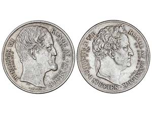 WORLD COINS: DENMARK - Speciedaler. 1848. ... 