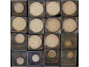 WORLD COINS: FRANCE - Lote 16 monedas 1 (5), ... 