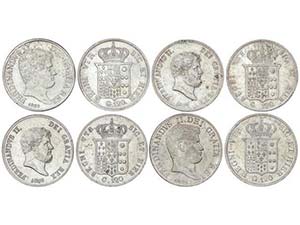 WORLD COINS: ITALIAN STATES - Lote 4 monedas ... 