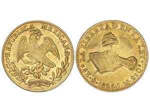 WORLD COINS: MEXICO - 8 Escudos. 1825. ... 
