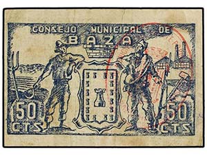 Andalucia - 50 Céntimos. Agosto 1937. C.M ... 