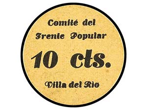 Andalucia - 10 Céntimos. COMITÉ DEL FRENTE ... 