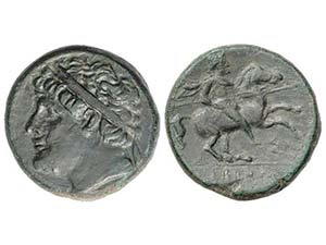 AE 26. 275-215 a.C. HIERÓN II. SICILIA. ... 