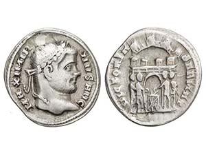 Empire - Argenteo. 294 d.C. MAXIMIANO ... 