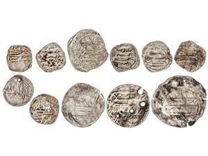 Idrisids - Lote 11 monedas 1/2 (7) y 1 ... 