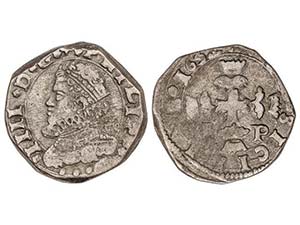 Philip IV - Lote 2 monedas 3 Tari. 1632 y ... 