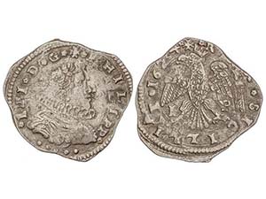 Philip IV - 4 Tari. 1624. SICÍLIA. MESSINA. ... 