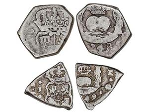 Ferdinand VI - Lote 2 monedas 1 y 2 Reales. ... 