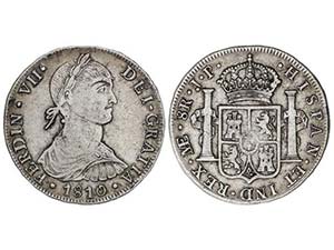 Ferdinand VII - 8 Reales. 1810. LIMA. J.P. ... 